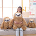 (20 Inches, Winsterch Large Sloth Stuffed Animal,Kids Fluffy Stuffed Sloth Teddy Bear Birthday, Big Plush Sloth Gifts
