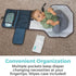 Toddleroo by North States - Travel Changing Pad: Portable Diaper Changing Pad for Baby - Foldable Changing Mat