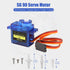 Sg90 9g (5) Micro Servo Motor, Miuzei Mini Small Servos Motor Kit Metal Gear for Arduino RC Car Airplane Robot