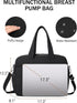 Quilted Diaper Tote with Laptop Compartment and Changing Pad