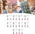 VBESTLIFE Dollhouse Repair Tools,20pcs Dollhouse Repair Tools Small Mini Dollhouse Wrench Hammer Kit Miniature Simulation Maintenance Tools