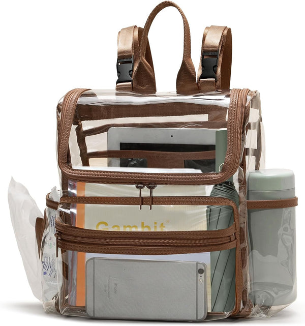 MOMINSIDE Diaper Bag Backpack Small Diaper Bag,Mini Diaper Bag, Clear Bag for
