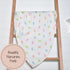 Swaddle Blanket, 100% Organic Cotton, Soft Muslin 47 x 47 Inches, Neutral Baby Blanket for Boys and Girls