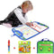 Jenilily Water Doodle Mat, Portable Travel Drawing Bag Mat with Pen Educational Painting Toy for Kids