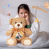 14 Inch Remembrance Bear Plush Stuffed Animal with Recorder, Picture Frame, Voice Recording Gifts