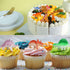 FINGOOO 39 Piece Mini Dinosaur Figures, Assorted Vinyl Plastic Dinosaur Toys for Easter Gifts, Dino Party Cake Toppers