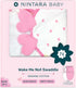 Swaddle Wrap for Newborns Premium Organic Cotton, Wake Me Not Swaddle with