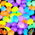 JOYIN 72 Pcs Easter Eggs with 144 Pcs Mini Glow Sticks for