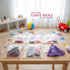 3 100 Primo Lines Doll Clothes & Accessories Storage Organizer Pink Stackable Bags with Adjustable Dividers, Resealable