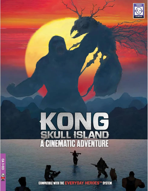 Everyday Heroes Kong: Skull Island Cinematic Adventures Roleplaying Game, Orange