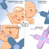 Royal Angels 4-in-1 (2 Nose, Nail & Ear Wax Picker, Safely Clean Baby Ear Wax, Baby Booger & Nail Tips Pcs in Box)