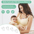 PDFans 4pcs Mommed S21/S19/S18 Duckbill Valve Wearable Breast Pump Replacement Parts Compatible with Electric Electric