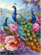 Bits and Pieces - 300 Piece Jigsaw Puzzle for Adults - ‘Peacocks’ by Artist Oleg Gavrilov - 18” x 24”