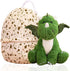 Dinosaur Stuffed Animal Toys, Small Dino Pterosaur Plush with Big Dinosaur Egg, Soft Gift for Kids