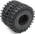 2pcs RC 1.9 Mud-Terrain Tires Tyres Height 121mm/4.75inch for 1/10 Redcat Gen8 / Traxxas TRX-4 / RC4WD D90 TF2 / Tamiay CC01 / Axial SCX10 90047 SCX10 III & Other 1/10 Crawler