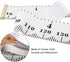 79" 7.9" Mibote Baby Growth Height Chart Handing Ruler Wall Decor for Kids, Canvas Removable Height Growth Chart x