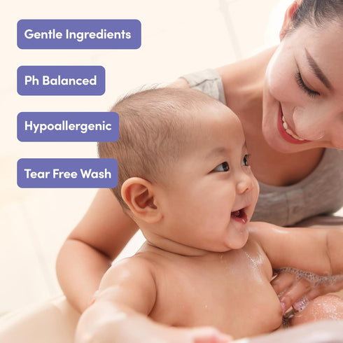 Mommy Set, 4 Aveeno Baby Bathtime Solutions & Me Gift Baby Wash & Shampoo, Calming Bath, Daily Moisturizing Lotion