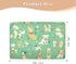 miaozhen 52" 34" Cartoon Dog Mint Green Changing Pad Covers Water Resistant Bed Wetting Sheet Slip-Resistant Diaper