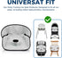 ADEQUL 2 Pack Car Potty Training Seat Protector, Waterproof Toddler Carseat Potty Training Cover, Piddle Pads & Liners