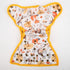 Gusset One Size Cloth Diaper Cover Snap With Double (Fox Forest)