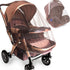 Baby Mosquito Net (2 Pack) - Durable Bug Net for Strollers, Bassinets, Cradles, Playards, Pack N Plays, Portable Mini