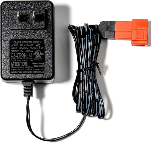 12 Volt Charger for Kids Ride On Toys, Battery Wire & Socket Adapter for 12V Electric Car Riding Toy