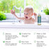 2-in-1 12oz 2Pk SoCal Suds & Company Organic Baby Shampoo and Body Wash - Castile Soap, Hypoallergenic, Sensitive Skin