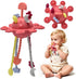 Little Rawr Silicone Baby Sensory Montessori Toys & Pull String Toys for