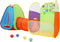 Kids Tent Fun Toss It Game Zone, 3-in-1 Pop Up Tent Play Tents for Indoor Outdoor, Great Game & Toy Gift for Children