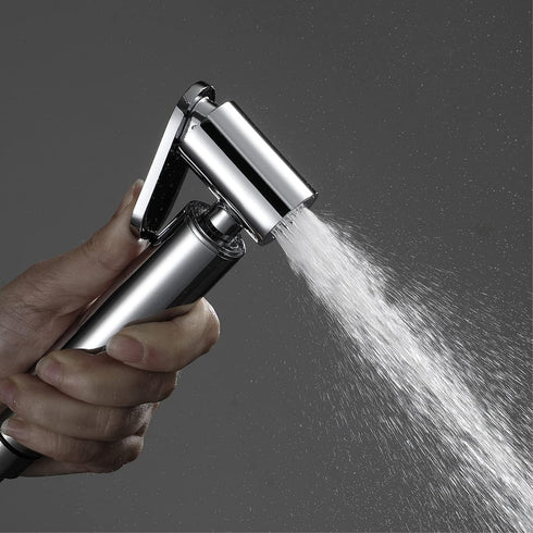 RWYRBNSL HandheldSprayer Brass Chrome Baby Cloth Diaper Sprayer Portable Hand Held ToiletSprayer Head, for Feminine