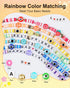 5000 Set 6-12 BestNow Clay Beads Bracelet Making Kit Pcs Friendship Bracelet Kits Flat Beads for Jewelry Making Polymer