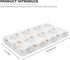 Winpema 28"x52" Elephant and Balloon Fitted Crib Sheet Elephants Baby Crib Sheet Fit Standard Crib and Toddler