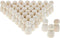 Bright Creations Wood Peg Dolls, Wooden Figures, 1.1 Inch, 50-Pack Mini Figures