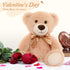 MorisMos Bulk Teddy Bear Stuffed Animals, 7-Pack 14‘’ Teddy Bears in 7 Colors for Baby Shower, Birthday, Christmas