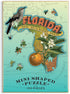 Galison Wendy Gold Florida Shaped Mini Puzzle, 100 Pieces, 8” x 9.75” – Die-Cut Jigsaw Puzzle Gift Idea