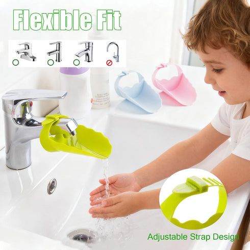Faucet Extender for Toddlers,Generic Kids Faucet Extender Sink Extender for Kids Hand Washing, Suitable for Bathroom