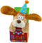 12" Flappy Birthday Animated Plush Puppy Dog Singing "Happy Birthday"