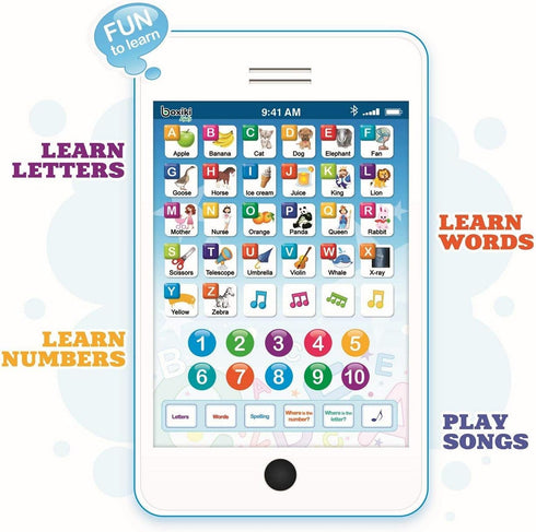 3 6-in-1 2-5, Educational Toys for Year Old Boys Girls, Kids Learning Tablet Phone, Toddler Learning Toys Ages