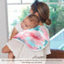 YETTASBIN Mint Flower Muslin Baby Burp Cloth, Super Soft Absorbent Cotton Burp Rag Baby Bibs Feeding Cloth for Newborn