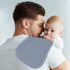 Sets 8 Pack 100% 20 10 Inches(Grey) Muslin Baby Burp Washable Cloths for Girl Boy Large, Cotton Burp Clothes Absorbent
