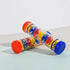 2 Pack Rainmaker Rain Stick Toy, 8 Inch Musical Instrument for Babies and Toddlers, Sensory Developmental Shaker
