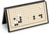 Set 11 inches Set, (19 19) Go Game - Foldable, Portable and Travel x Strategic Magnetic Board Game (weiqi)