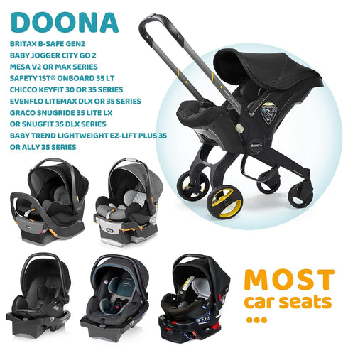 Car Seat Rain Cover, Compatible with Doona Infant Car Seat Stroller, Universal Rain Cover with Window for Waterproof