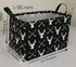 KUNRO Rectangle Toy Bin, Waterproof Storage Organizer for Nursery Hamper, Kids Bedroom, Baby Gift Shelf Baskets