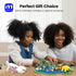 MIAMIACITA Set, 6 Axolotl Toy Building Axolotl Doll Figures with Grass and River Scenery Accessories Building Kits