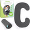 COSMOPLUS C Shaped Pregnancy Pillow Cover, Full Body Pillow Case, Stretchy Cool Jersey Fabric, Heather Grey for