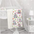 Cute Hippo Floral Baby Blanket - Super Soft Swaddle Newborn Cozy Receiving Blanket for Crib 40x30