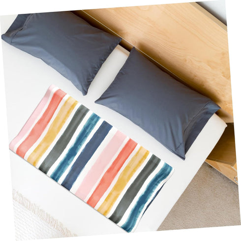 JUMPLAWN Diaper Change Table Cover Stretchy Mat Pad Sheet Reusable Washable Safe Material for Newborn Cradle Bassinet