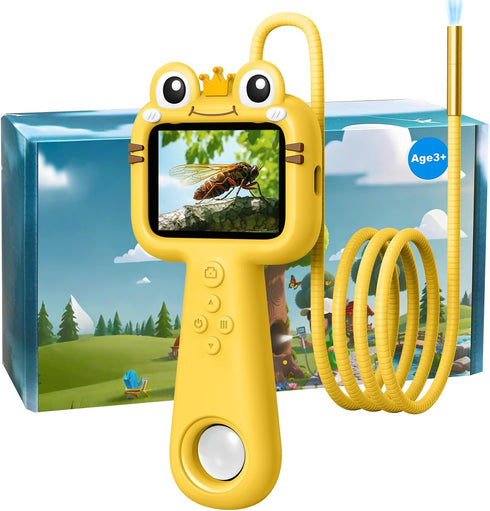 Qvireno Toy Borescope Camera with Ligh for Kids - Ourdoor Educational STEM Toy
