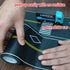 Play Road Tape for Kids, 2-Pack of 3.9 Inch Wide x 32.8 ft Black Tape for Car Toy Track, No Residue Gift
